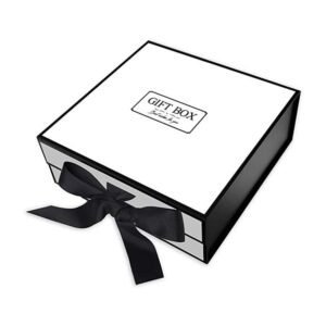 Black And White Gift Box