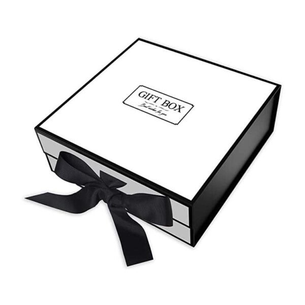 Black And White Gift Box