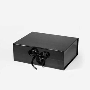 Custom Black Gift Boxes