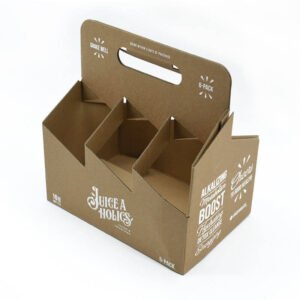 Custom 6-Pack Beverage Carrier Boxes