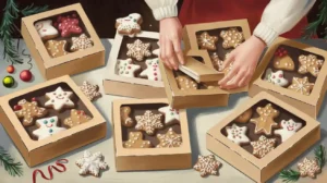 Stories behind the best Christmas cookie boxes with window