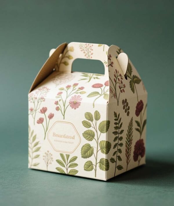 Vintage Botanicals Gable Boxes