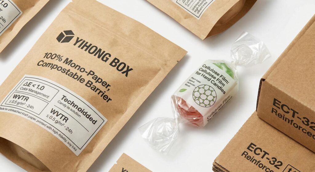 This image showcases our "Mono-Paper Solution" designed for 2026 sustainability aud